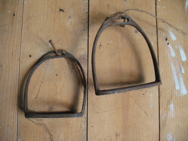 Functional object - horse riding stirrups
