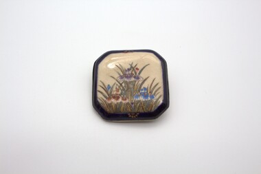 Accessory - Painted Porcelain Brooch