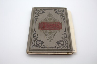Book - Poesie Book, c1885