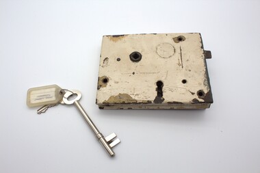 Functional object - Rim Lock and Key, c.1850