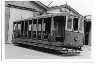 Photograph, Bendigo Tram No17