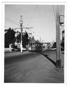 Black and White Photograph, Tram Number 2, Bendigo, 20/04/1962