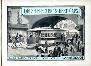 Book, Brush Tramcar Engineers, Brush Electric Street Cars, Early 1900's