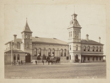 Essendon Town Hall 1886