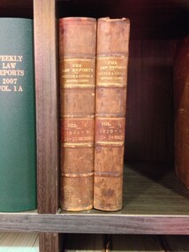 Journal series, The Council of Law Reporting, The law reports : Scotch and divorce appeal cases before the House of Lords, 1869