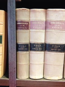 Journal series, The Law Book Co. of Australasia Pty Ltd, The Commonwealth law reports : cases determined in the High Court of Australia, 1905