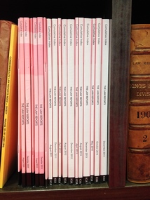 Journal series, The law reports : cumulative index, 2009