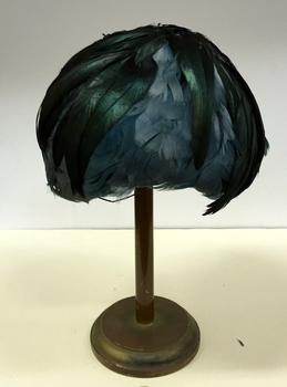 Iridescent Feather Casque