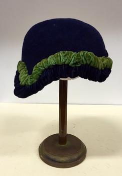 Felt & Silk Velvet Cloche