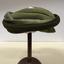 Green & Black Felt Ribbon Hat