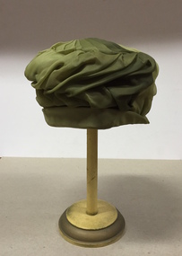 Green Chiffon Turban