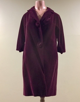 Purple Velvet Coat / by Elegance