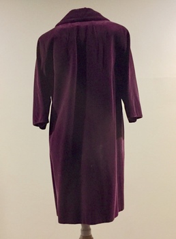 Maroon Velvet Coat / by Elegance