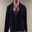 Dark Navy Wool Jacket