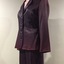 Brown Satin Pants-suit