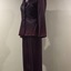 Brown Satin Pants-suit