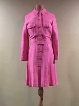 Raw Silk Jacket and Skirt, 1970s