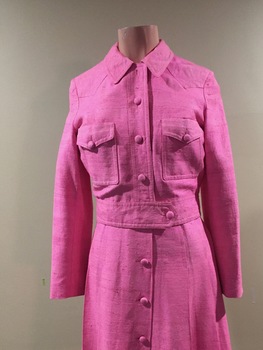 Raw Silk Jacket and Skirt, 1970s