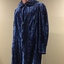 Royal Blue Crushed Velvet Evening Cape