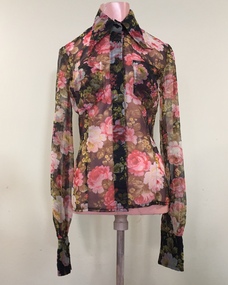 Floral Polyester Blouse