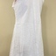 White Cotton Summer Dress / by Sportsgirl, 1960s