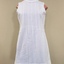 White Cotton Summer Dress / by Sportsgirl, 1960s