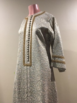 Gold Silk Brocade Caftan