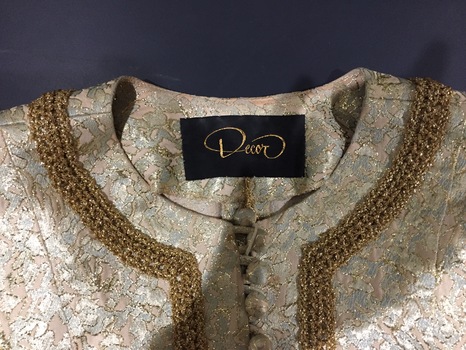 Gold Silk Brocade Caftan