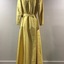 Yellow Silk Evening Coat