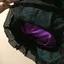 Dark Green Silk Cullottes & Black Velvet Jacket