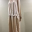 Cream Crepe-de-Chine Dress, 1920s