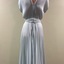  Ice-Green Sun-Ray Pleated Dress