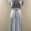  Ice-Green Sun-Ray Pleated Dress