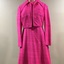 Pink Raw Silk Skirt and Jacket