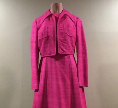 Pink Raw Silk Skirt and Jacket