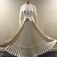 Cream Wool Evening Dress