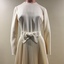Cream Wool Evening Dress