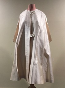 Cream Silk Evening Cape