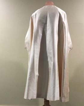 Cream Silk Evening Cape