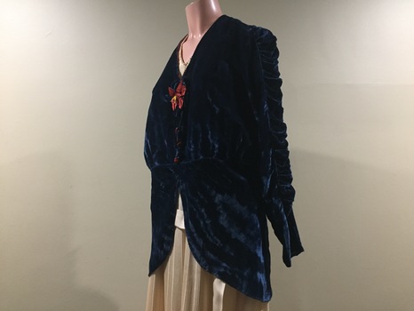 Crushed Velvet Evening Jacket