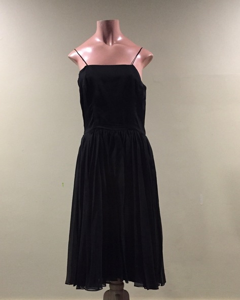 Clothing - Black Cocktail Dress, 1963