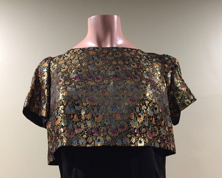 Brocade Evening Top
