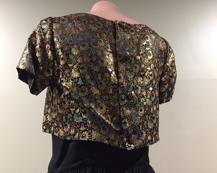 Brocade Evening Top