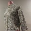 Gold Satin & Sequin Evening Jacket