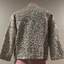 Gold Satin & Sequin Evening Jacket
