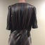  Multi-Coloured Striped Satin Evening Dress, 1930s