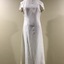 Raw Silk Evening Dress