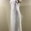 Raw Silk Evening Dress