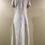 Raw Silk Evening Dress