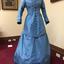 Blue Silk Jacket & Skirt, circa 1868-72